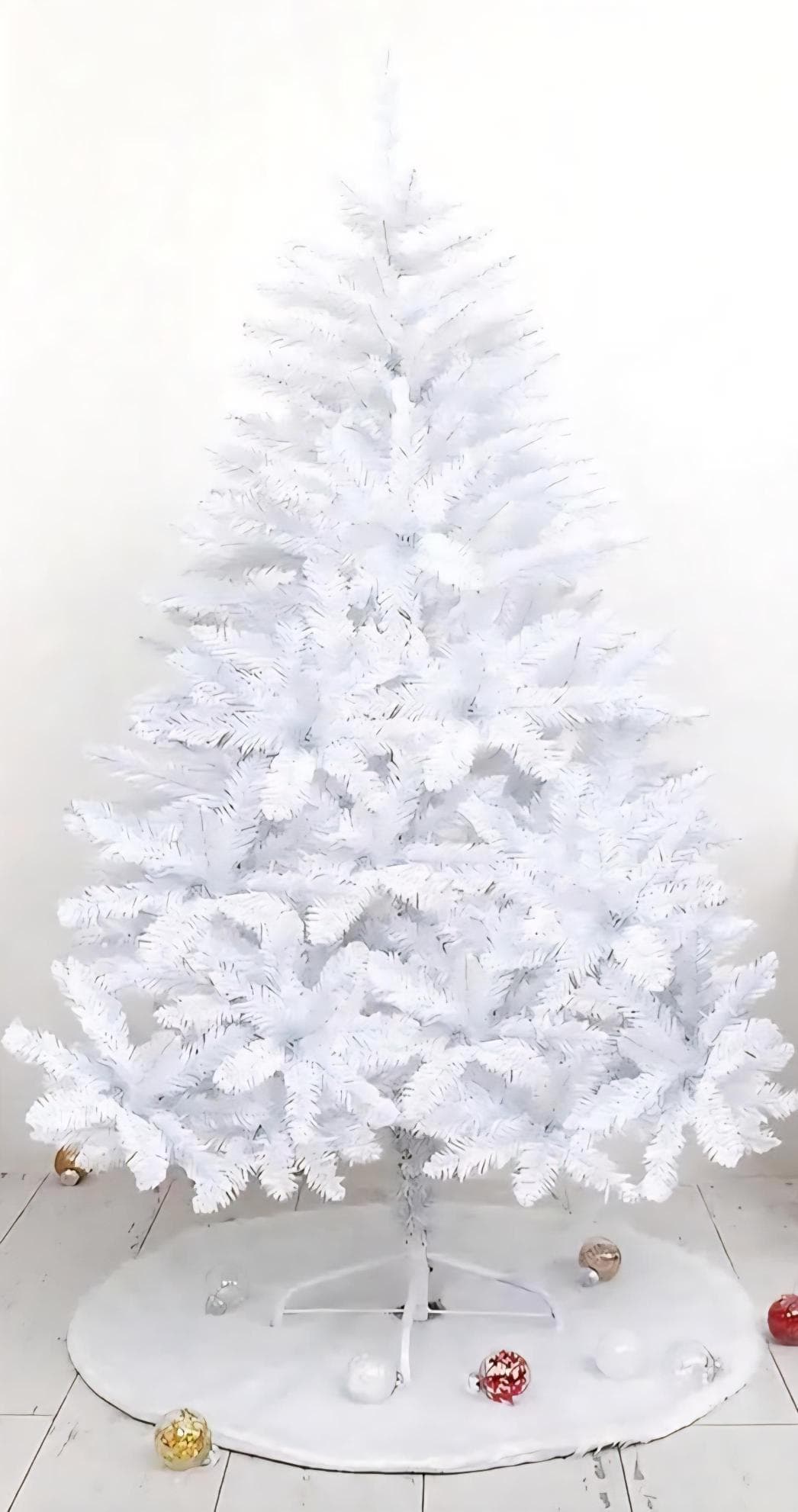 White Christmas Tree